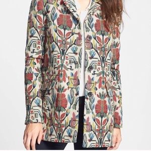 Anthropologie Dolce Vita Tapestry Coat Medium